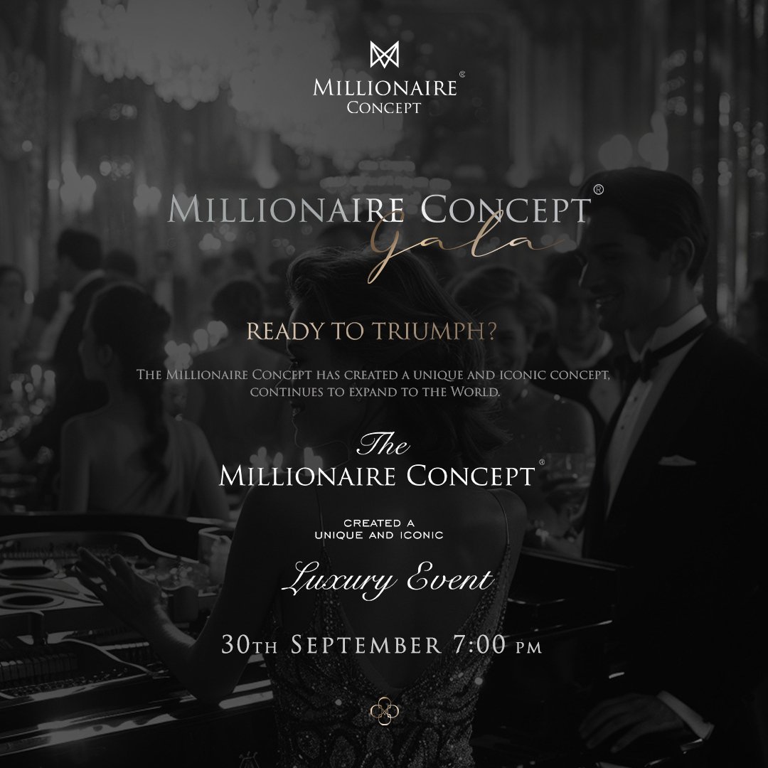 Baku to Host the Upcoming Millionaire Concept Gala &mdash; Where Luxury Meets Celebration  