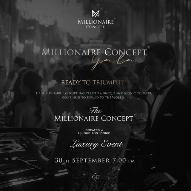 Baku to Host the Upcoming Millionaire Concept Gala &mdash; Where Luxury Meets Celebration  